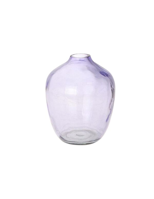 Βάζο γυαλ.Flashy λιλά 15Χ19,5