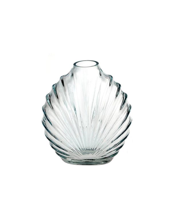 Βάζο  γυάλινο θαλασσί "Perfume" 12,7x5,6x14,3cm