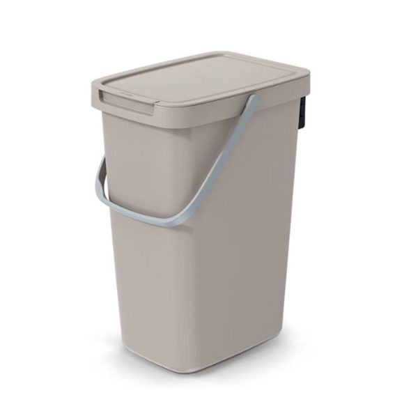 SYSTEMA Q collect ΑΝΟΙΧΤΟ ΚΑΦΕ ΠΛΑΣΤΙΚΟΣ ΚΑΔΟΣ 20LT 30Χ23Χ45ΕΚ