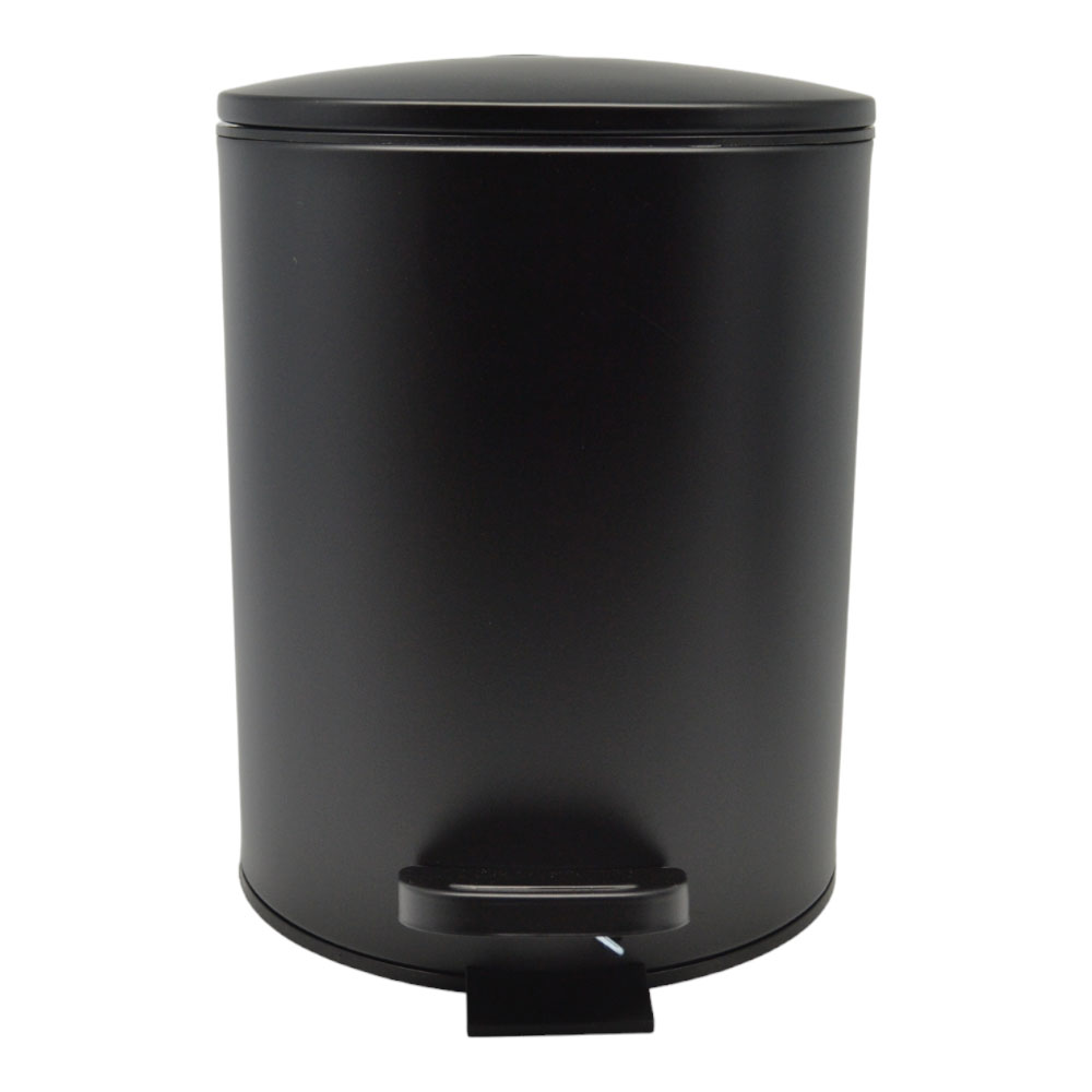 ΚΑΛΑΘΙ ΜΠΑΝΙΟΥ 5lt INOX ΜΑΥΡΟ ΜΑΤ SOFT CLOSE ANKOR - Image 2