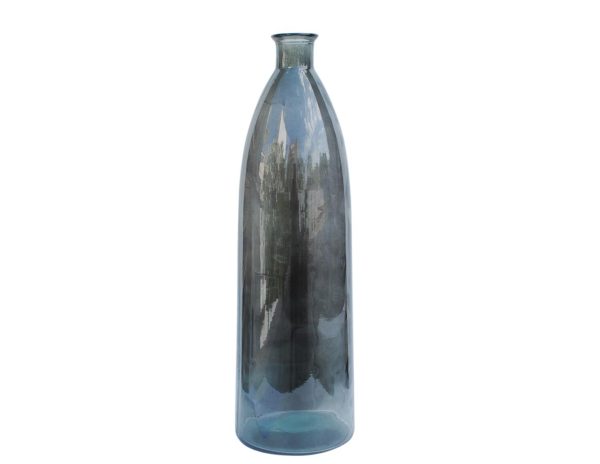 Βάζο γυάλ.recycled γκρι Η81cm