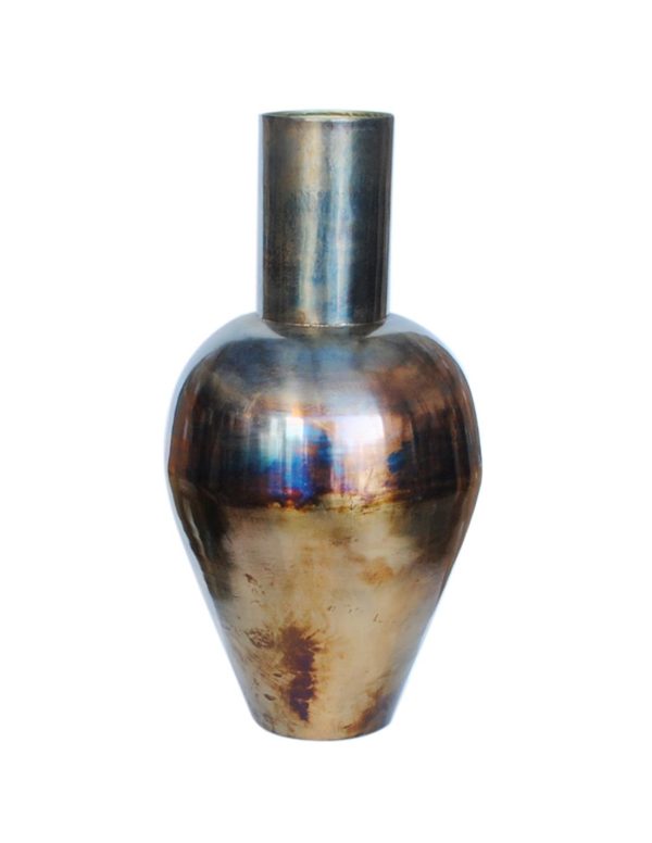 Βάζο μεταλλικό bronze Φ29,5Η59,5cm