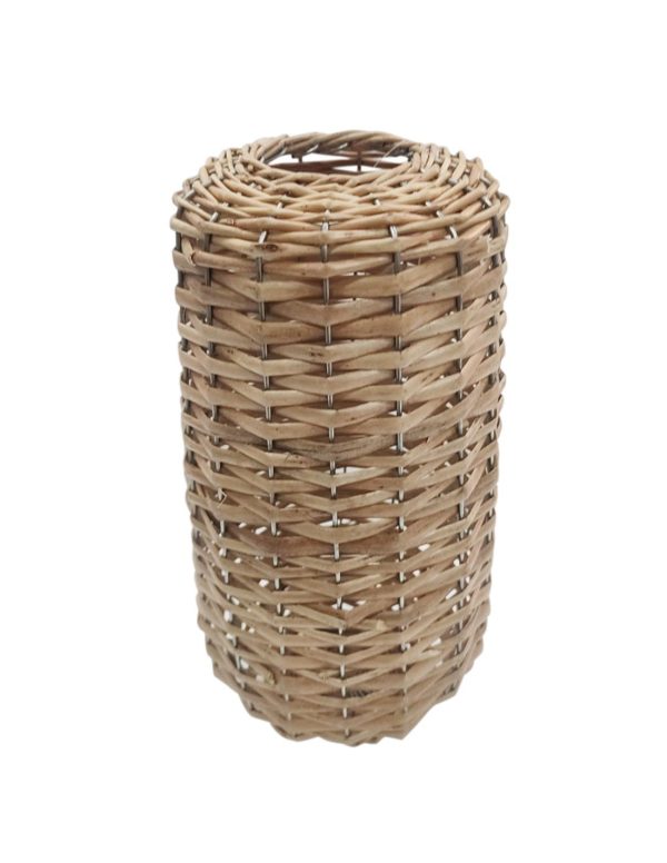Βαζο rattan φυσικό 15Χ29,5