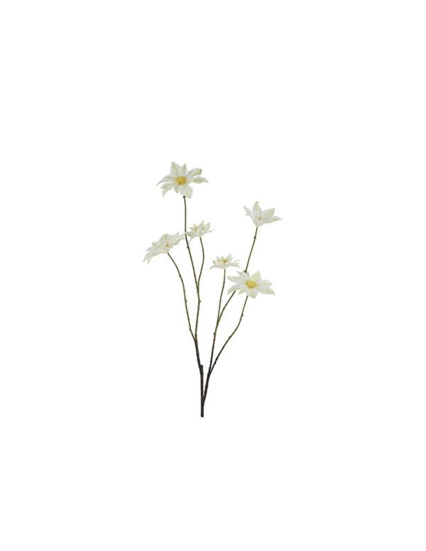 Clematis κλαδί λευκό 113εκ.
