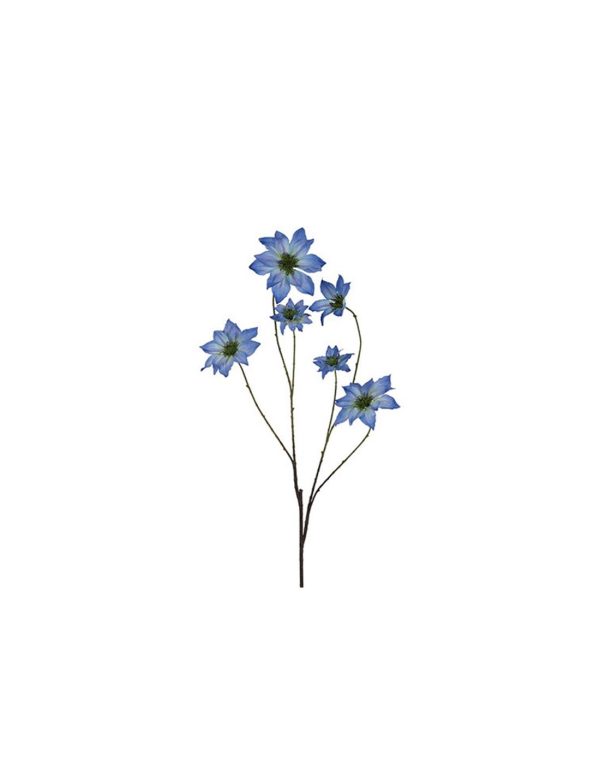Clematis κλαδί μπλε 113εκ.