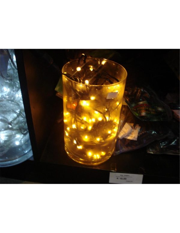 Λαμπάκια Χ100LED πράσινο/warm ΕΠΕΚΤΑΣΗ