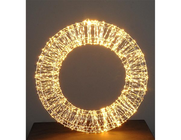 Στεφάνι Χ2800LED , 3D, Φ50, warm