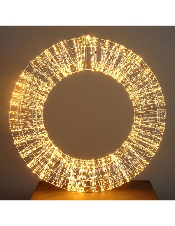 Στεφάνι Χ4400LED , 3D, Φ70, warm