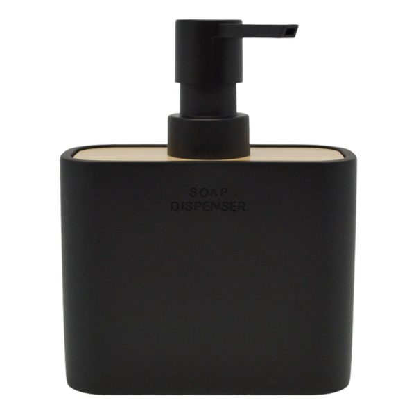 DISPENSER ΠΟΛΥΕΣΤΕΡΙΚΟ ΜΑΥΡΟ ΜΕ ΞΥΛΟ 11,8x5x14,3εκ.ANKOR