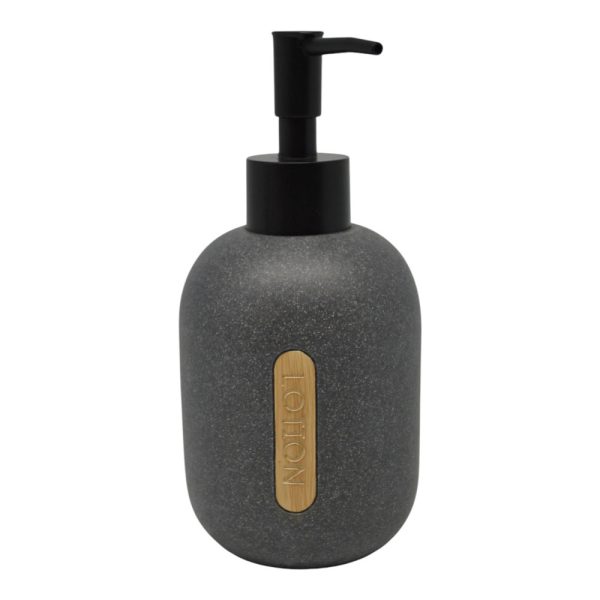DISPENSER ΠΟΛΥΕΣΤΕΡΙΚΟ ΓΚΡΙ ΣΑΓΡΕ ΜΕ ΞΥΛΟ 8x8x17,1εκ.ANKOR