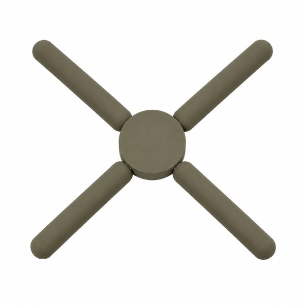 ΣΟΥΠΛΑ ΣΙΛΙΚΟΝΗΣ ΑΝΑΔΙΠΛΟΥΜΕΝΟ TAUPE ΧΡΩΜΑ 21,5x21,5x1,5εκ. ANKOR