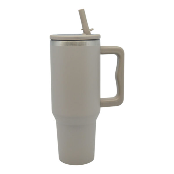 ΠΟΤΗΡΙ ΘΕΡΜΟΣ ΑΝΟΞΕΙΔΩΤΟ 1,2lt ΜΕ ΚΑΛΑΜΑΚΙ TAUPE 9,8x26εκ. ANKOR