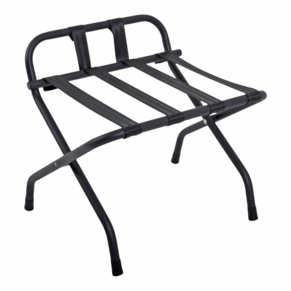 ΒΑΣΗ ΓΙΑ ΒΑΛΙΤΣΕΣ ΜΕΤΑΛΛΙΚΗ  ΜΕ ΙΜΑΝΤΕΣ ΑΝΑΔΙΠΛΟΥΜΕΝΗ ΜΕ ΠΛΑΤΗ ΣΕ ΜΑΥΡΟ ΜΑΤ ΧΡΩΜΑ 54x44x52εκ. ANKOR
